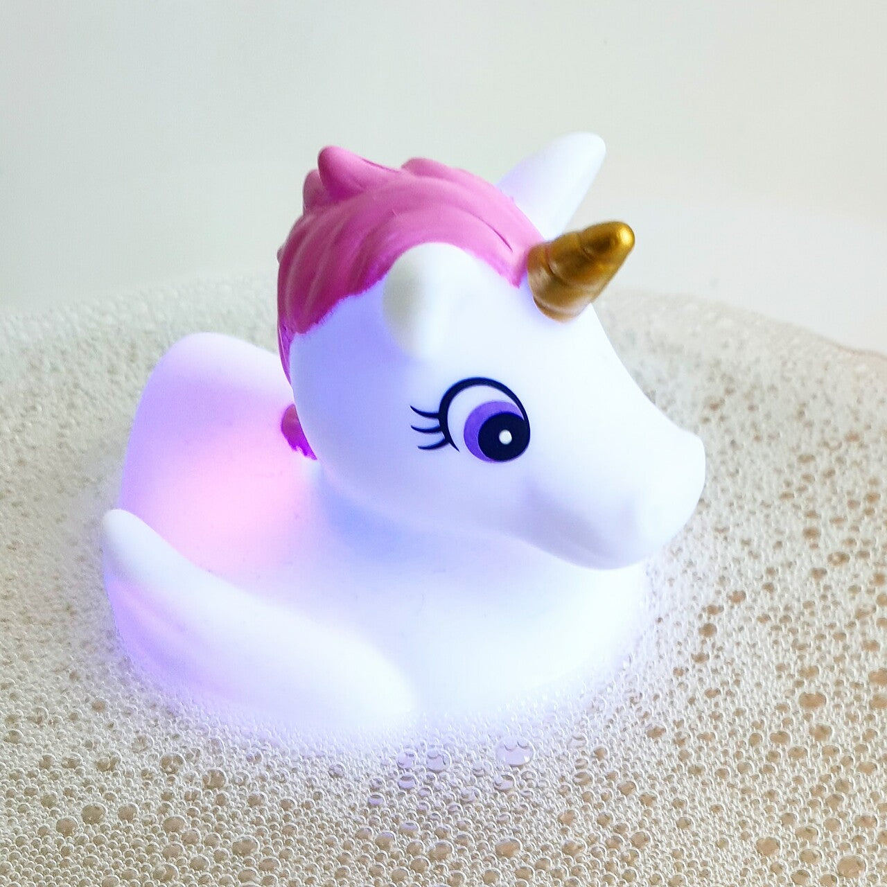 licorne de bain lumineuse magni