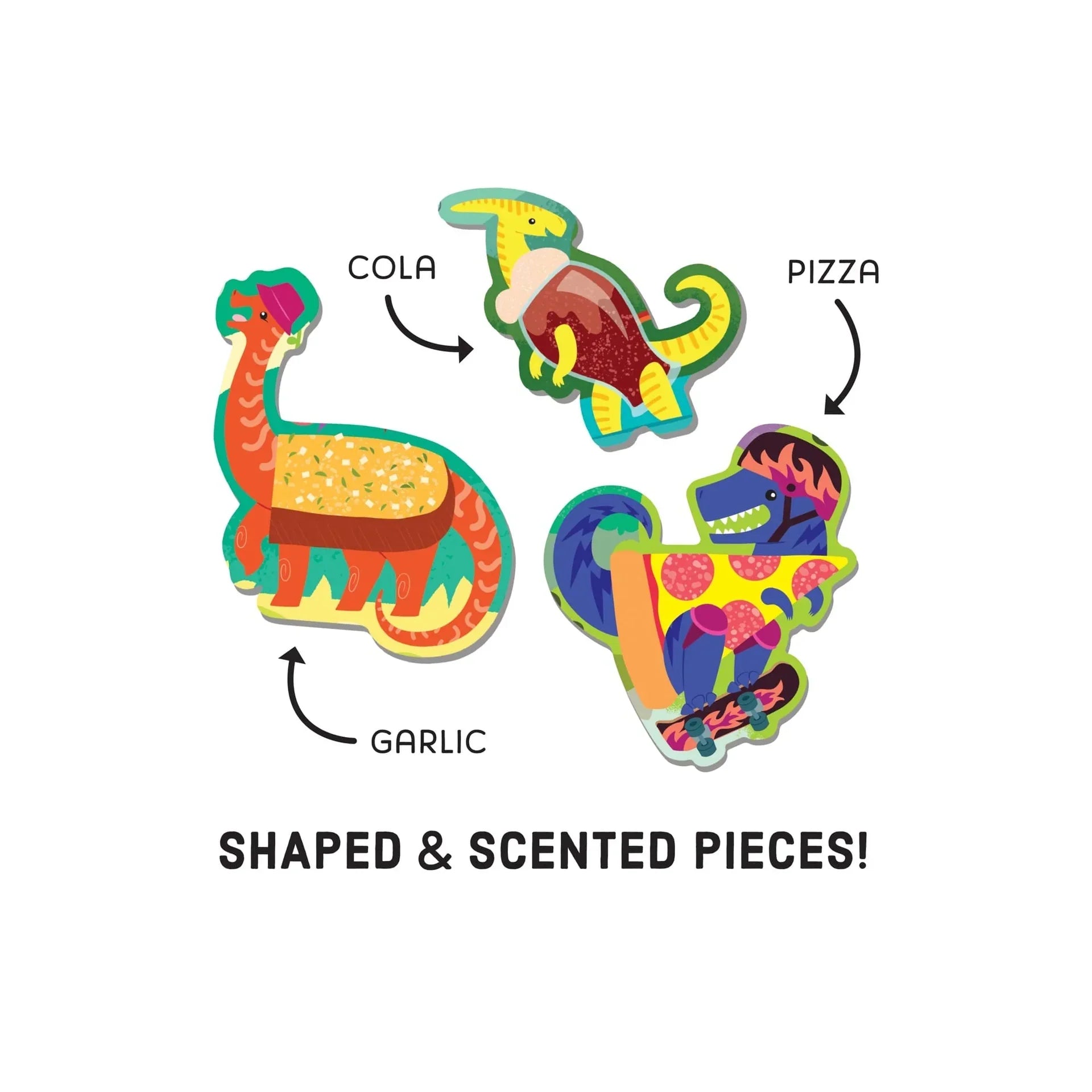 Puzzle Pizzasaurus 60p