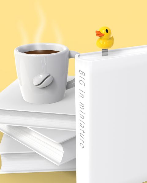 marque-page-canard-jaune-metalmorphose