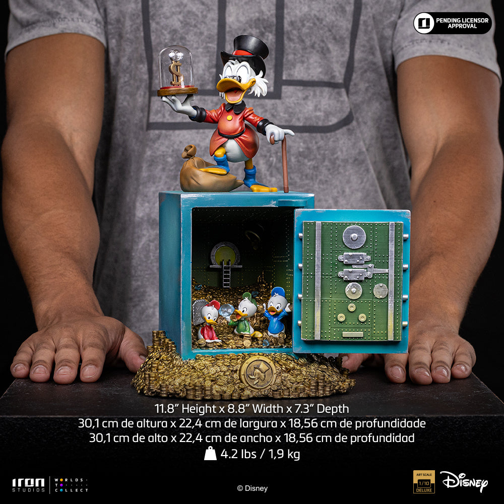 Statue Onkel Dagobert Duck und Neffen - DuckTales - Art Scale 1/10 - Disney Classics