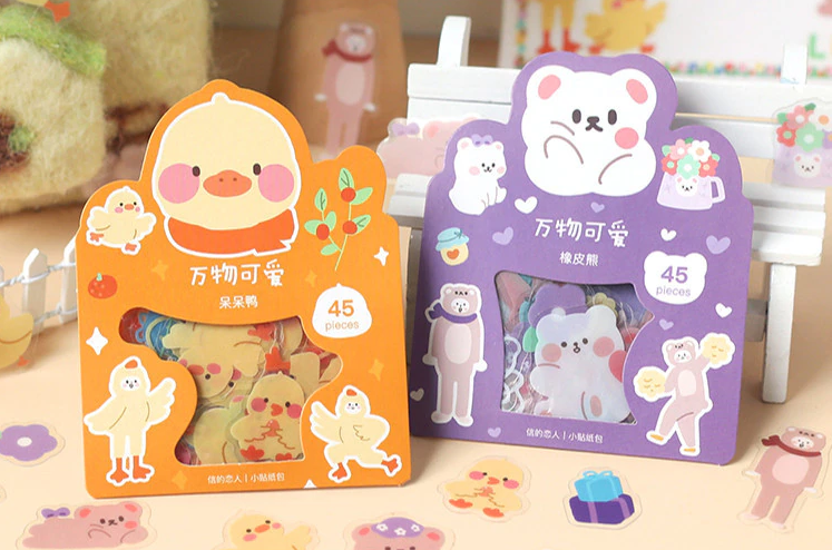 pack-dautocollants-canard-jaune