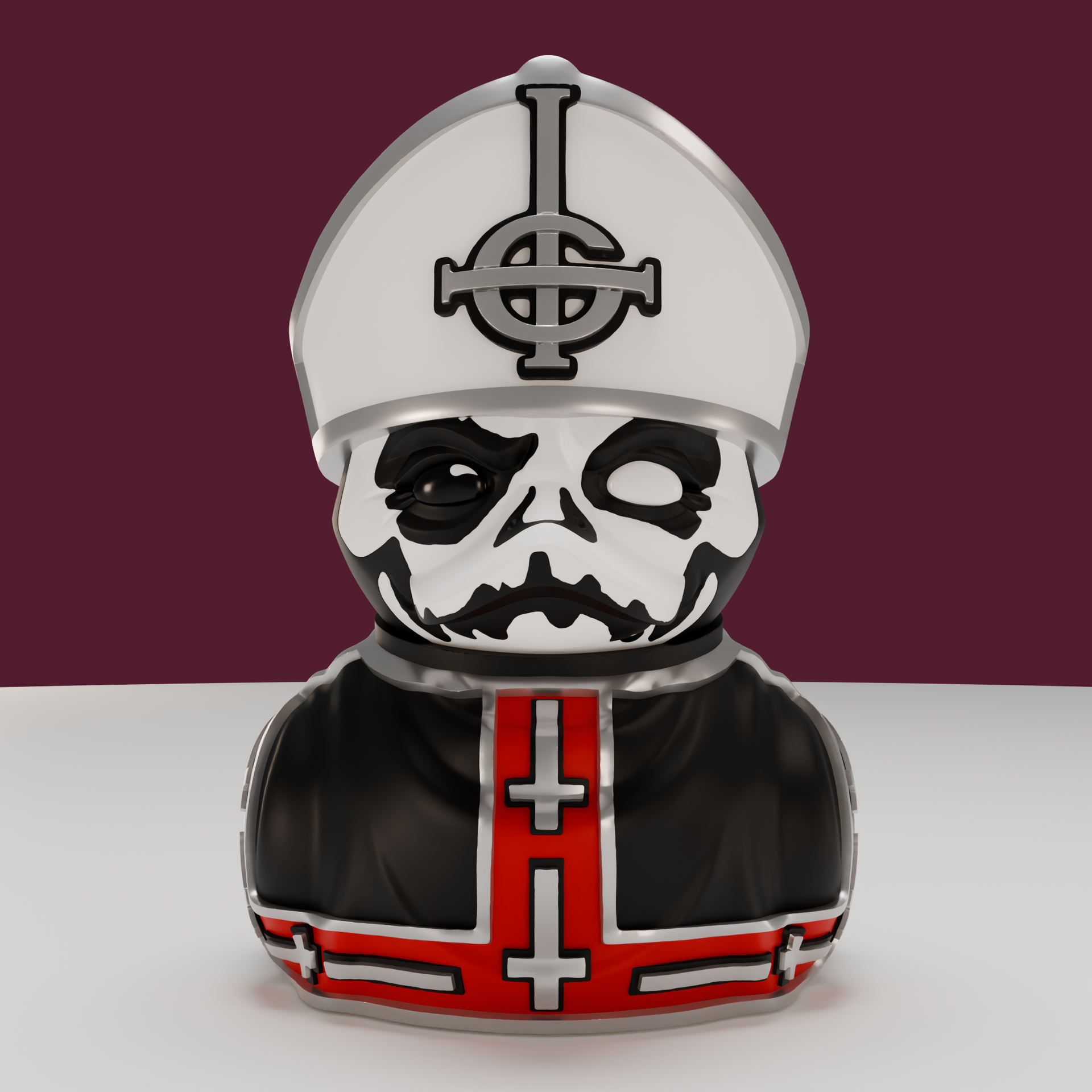 Canard  Papa Emeritus I TUBBZ (Mini Edition) - PRÉCOMMANDE