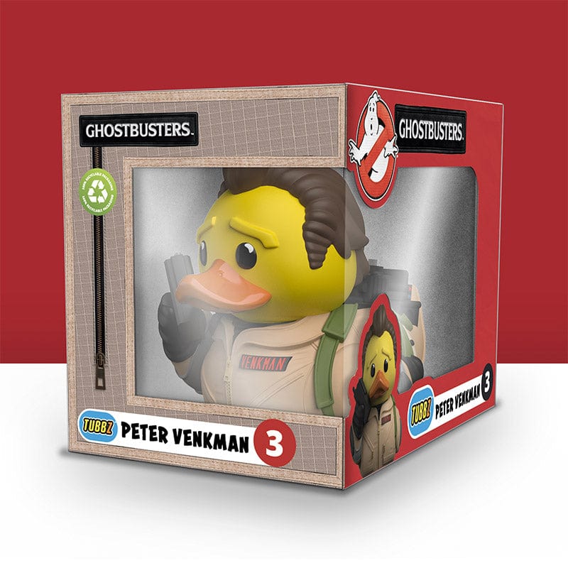 official ghostbusters peter venkman tubbz boxed edition