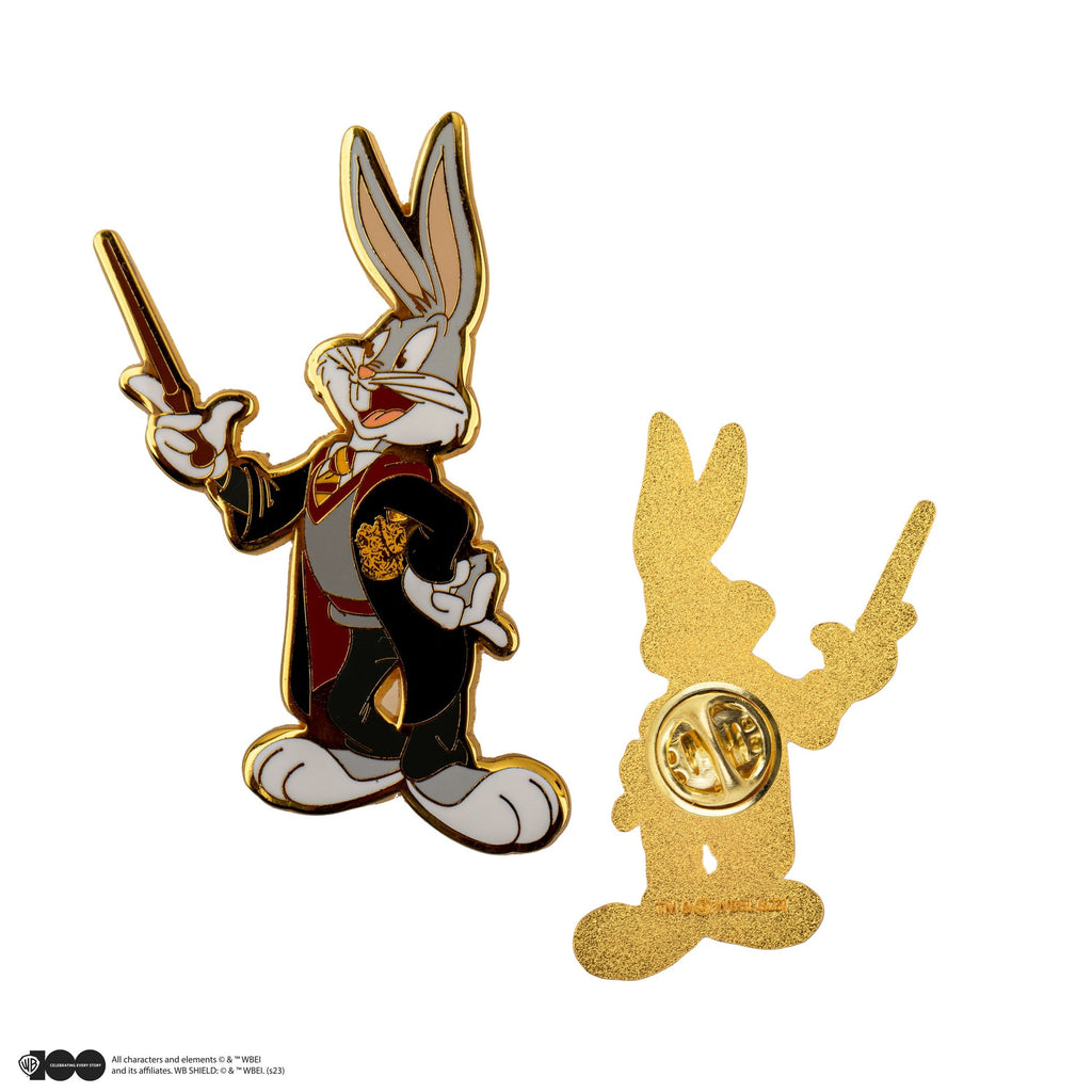 Set de 2 Pin's Bugs Bunny & Daffy Duck à Poudlard