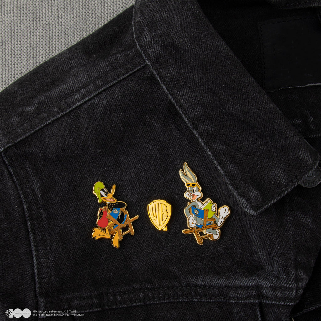 Set de 3 Pin's Bugs Bunny & Daffy Duck aux Studios WB