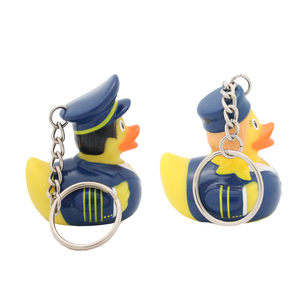 porte-cles-canard-pilote-et-hotesse-lilalu