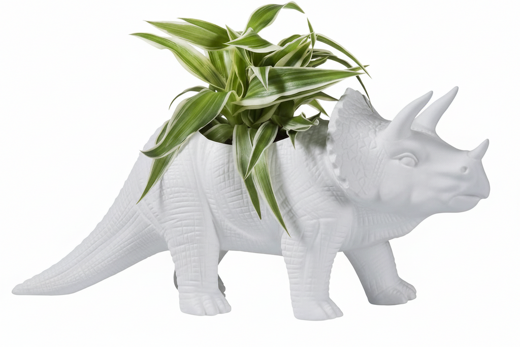 Pot de fleur Dinosaure Tricérapot