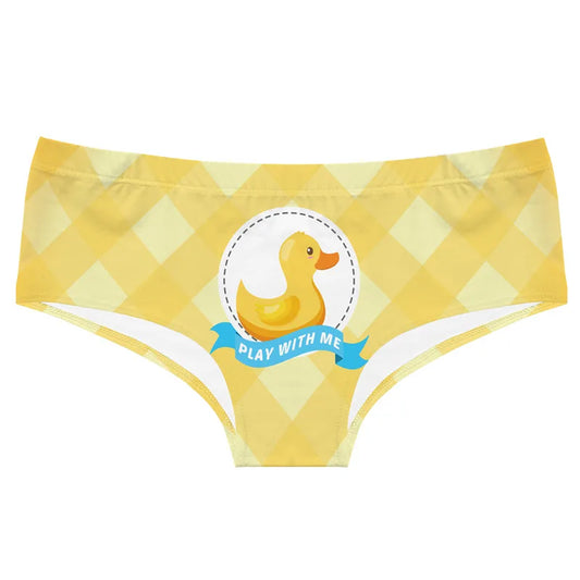 Yellow Duck Panties "Play with me" TU