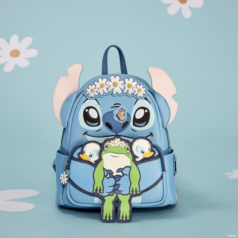 Lilo &amp; Stitch Mini Backpack - Stitch Springtime Daisy