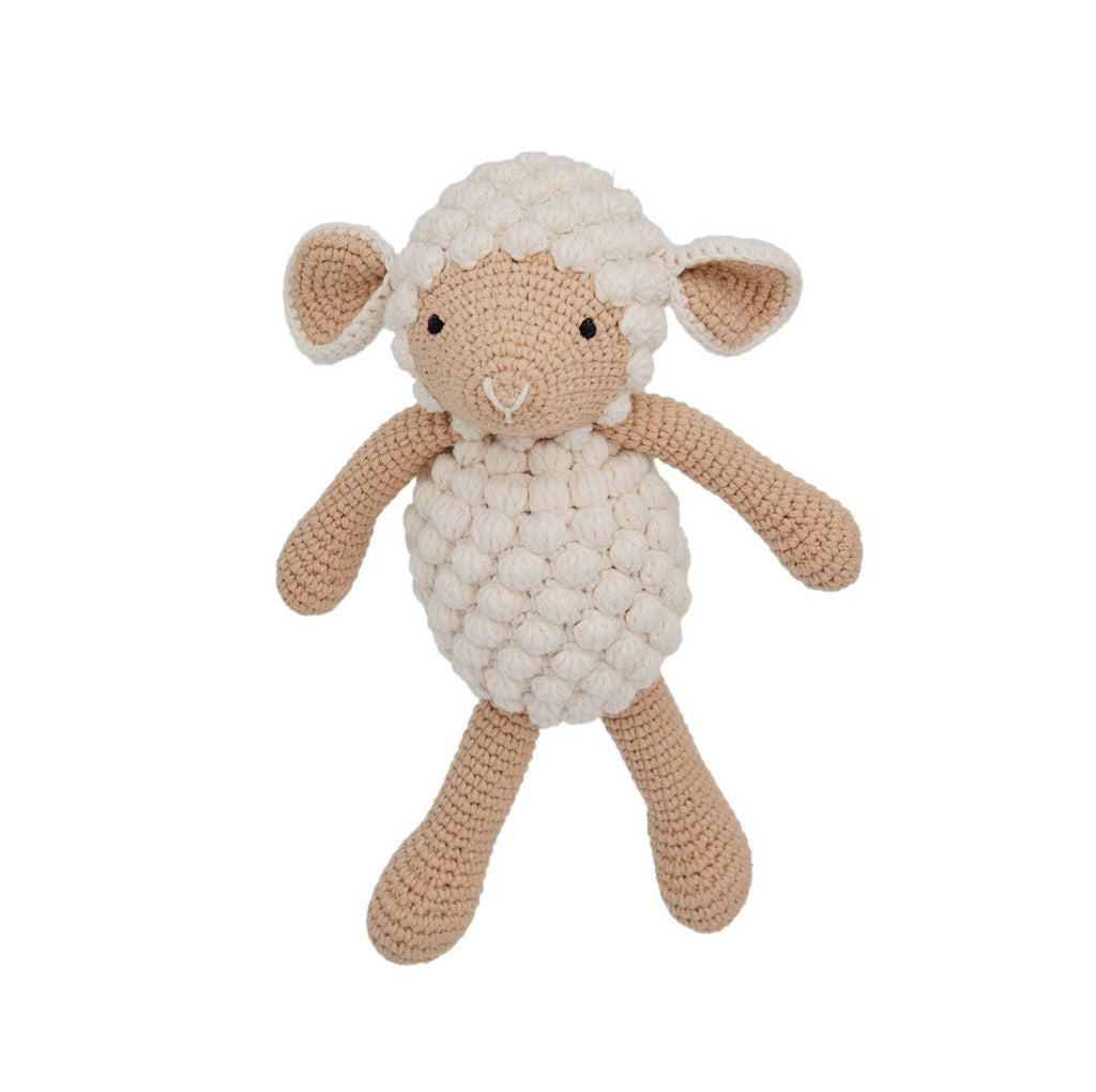 Stofftier Schaf Beige