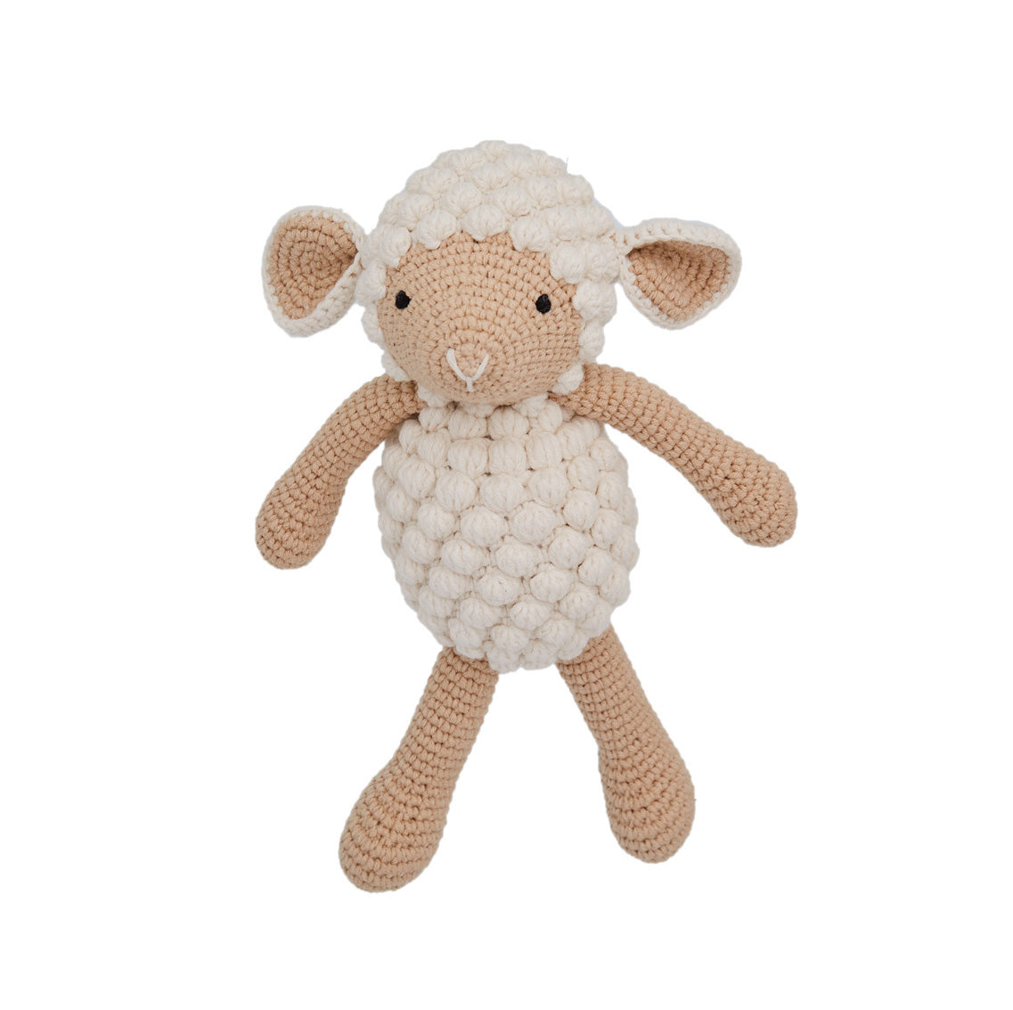 Stofftier Schaf Beige