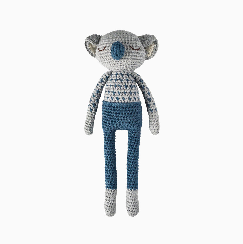 Doudou Koala Bleu