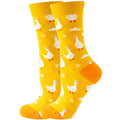 Weiße Entensocken