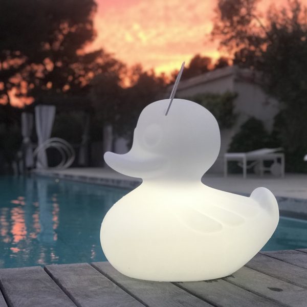 Lampe Canard "The Duck Duck Lamp" Blanc XL