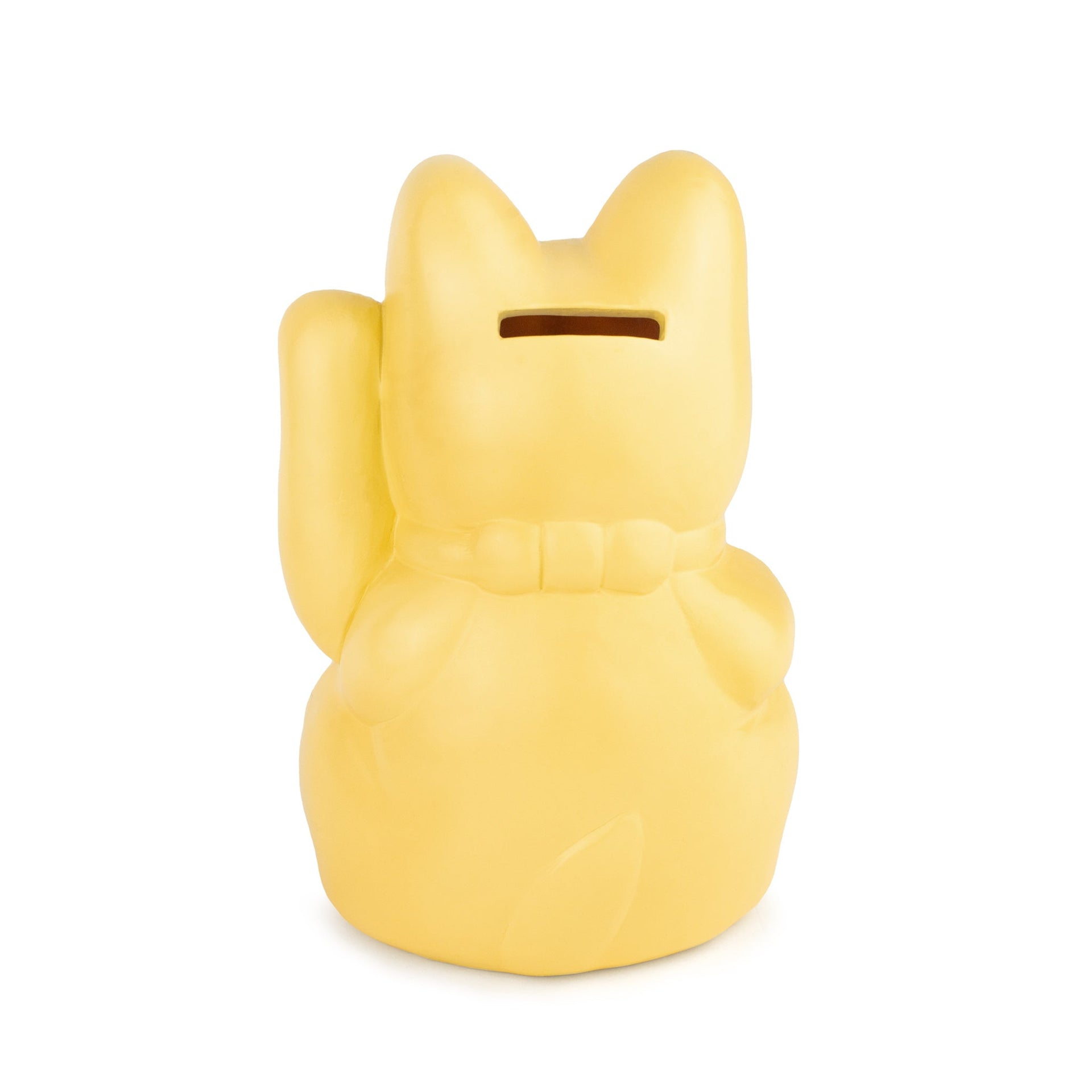 Tirelire Chat Chanceux Jaune