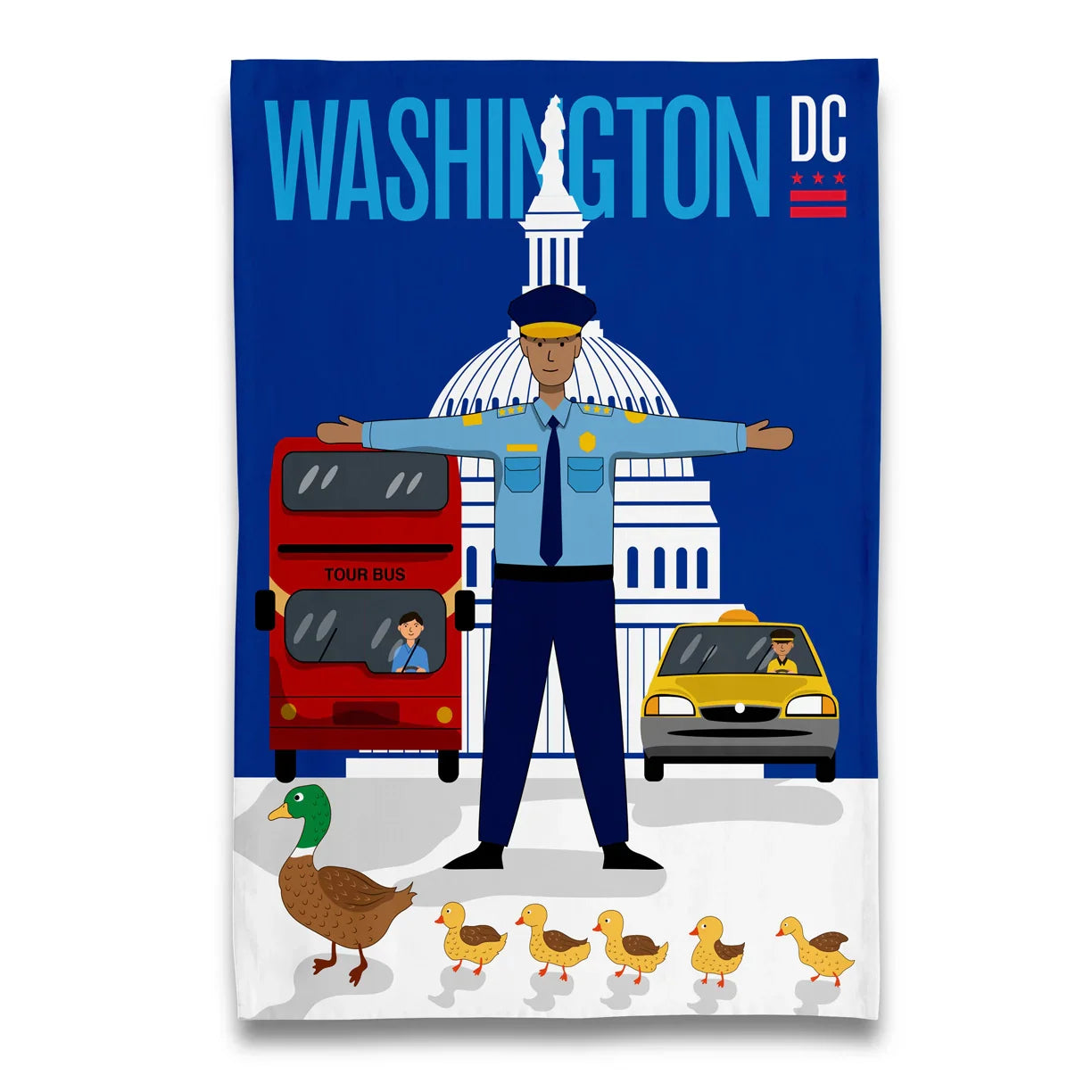 torchon-washington-dc-us-capitol-avec-canards-naked-decor