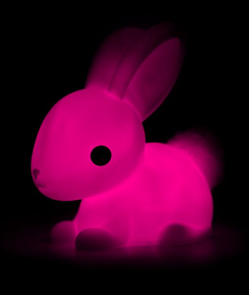 Veilleuse Lapin Rose