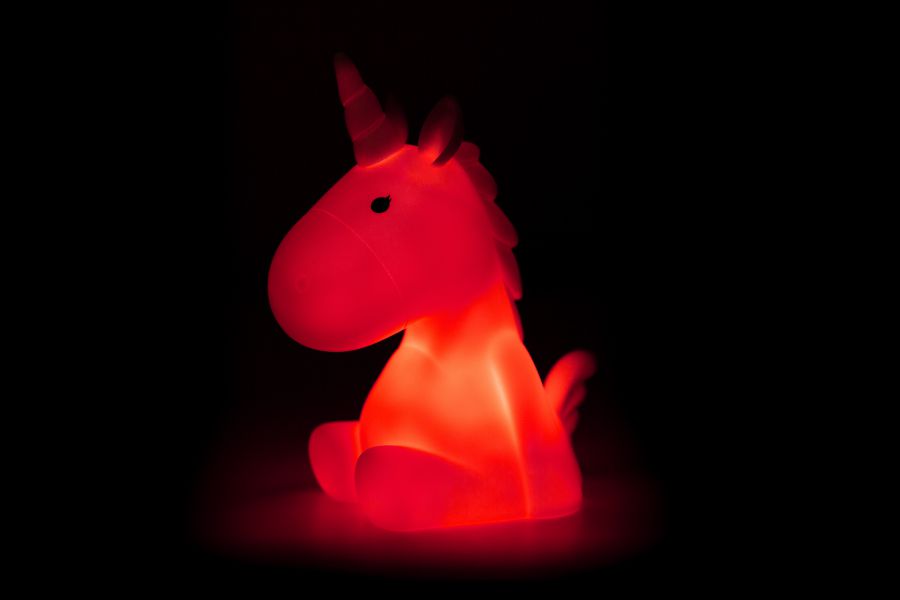 Veilleuse Licorne Arc en Ciel
