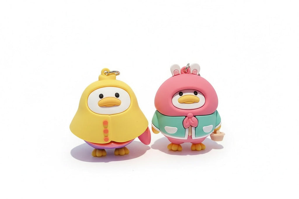 Porte Clés Canard Lapin