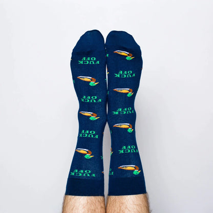 Stockentensocken „Fuck Off“