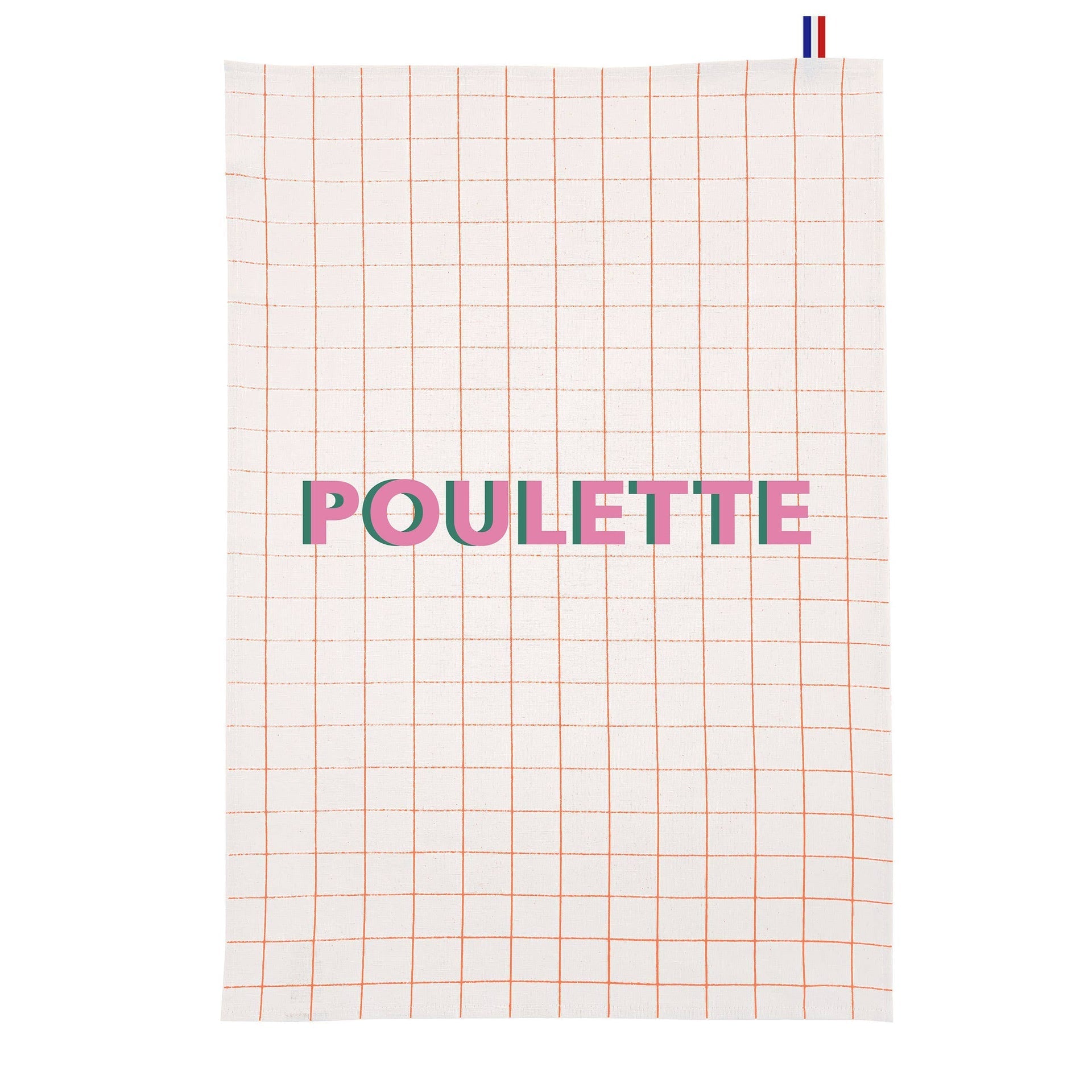 Torchon les Petits Noms - Poulette