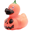 Halloween-Kürbis-Ente