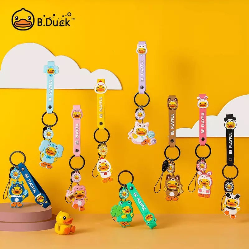 Porte Clefs Canard Pingouin