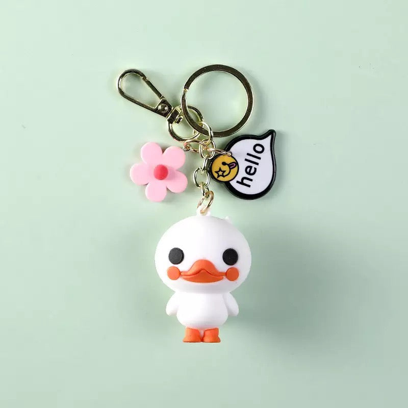 Porte Clés Canard Mignon