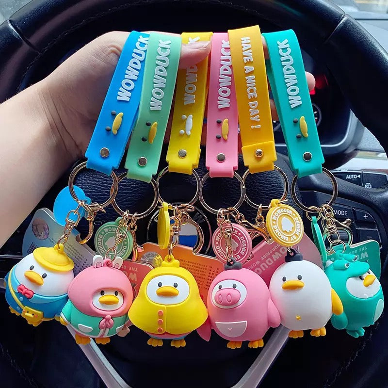 Porte Clés Canard Cochon