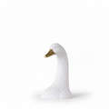 Ente Vase Weiß