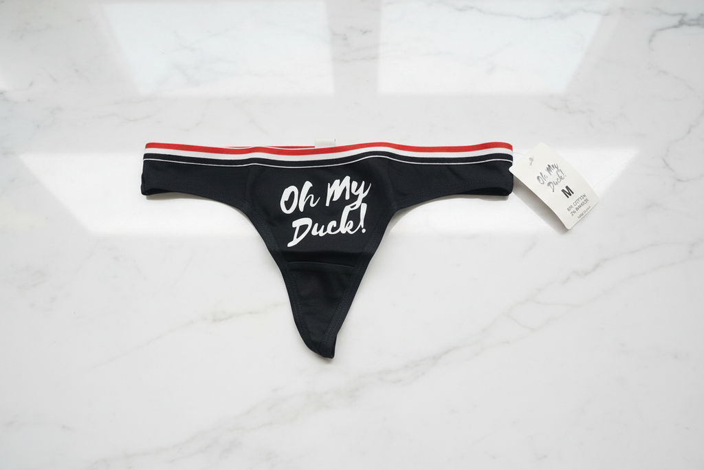 "Oh My Duck" Black
