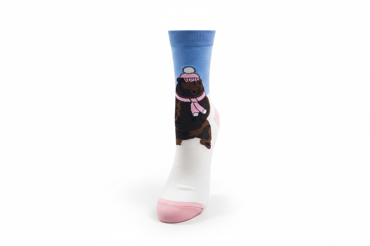 Chaussettes Ours Hiver