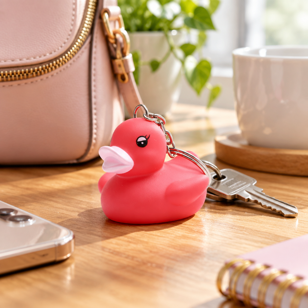 Red Duck Keychain