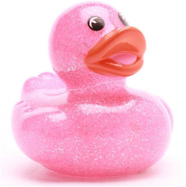 Mini Canard Pailleté - rose