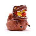 Braune T-Rex-Dinosaurier-Ente