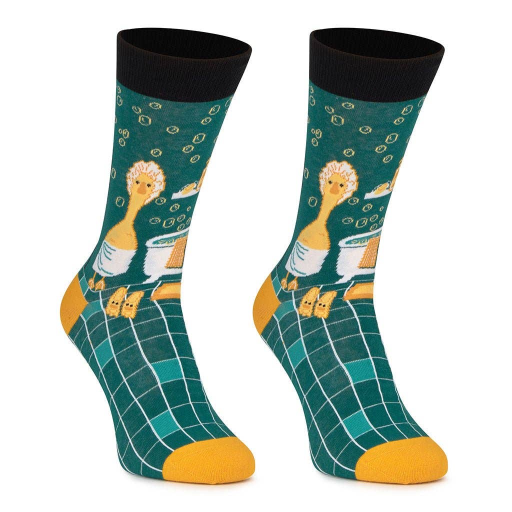 Chaussettes Canard à la Salle de Bain