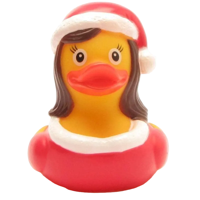 Santa's rubber duck - rubber duck