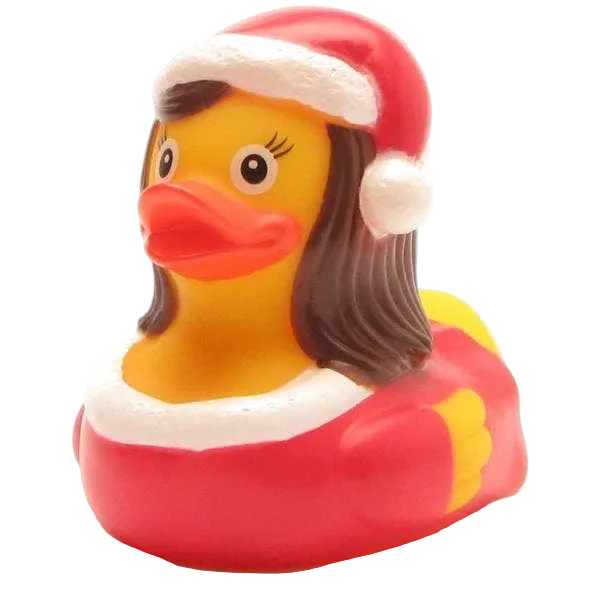 Santa's rubber duck - rubber duck