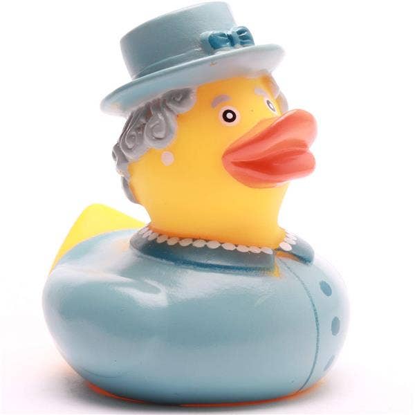 Queen Elizabeth II Duck - Blue