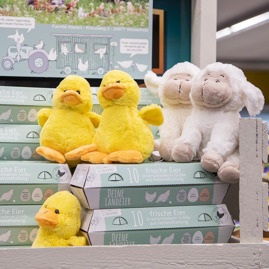 Gelbes Enten-Plüschtier