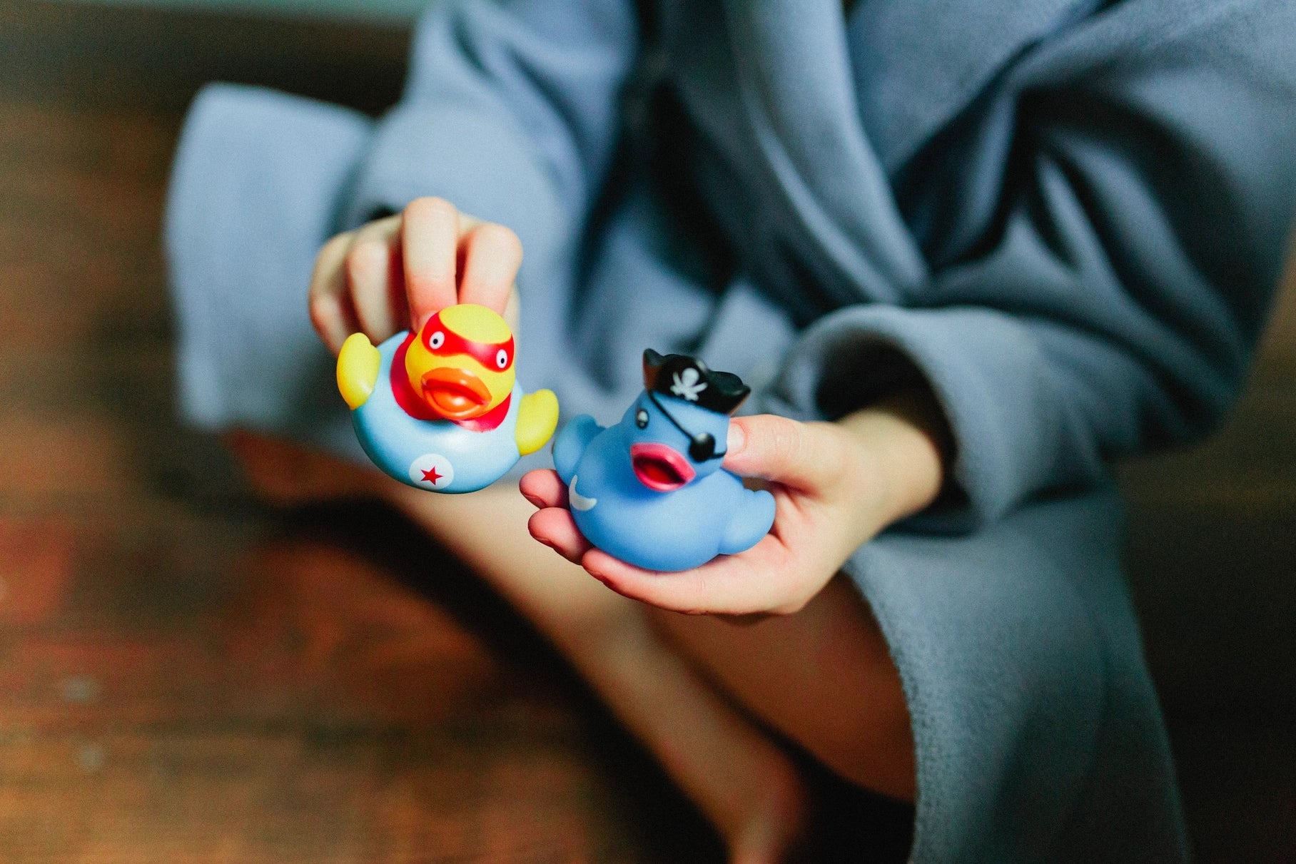 Set van 5 Bath Ducks Isabelle Laurier