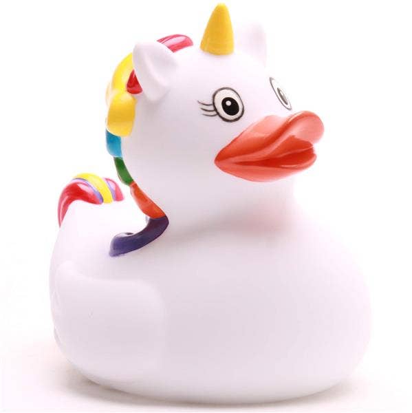 Canard Licorne - blanc