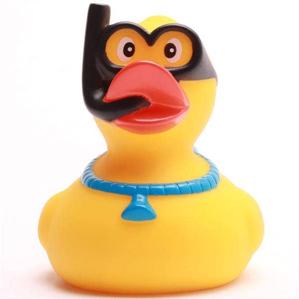 Diving Duck with Oxygen Tank