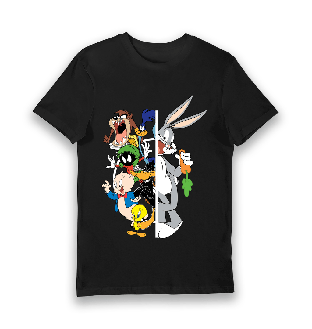 Looney Tunes T-Shirt mit Charaktergruppe