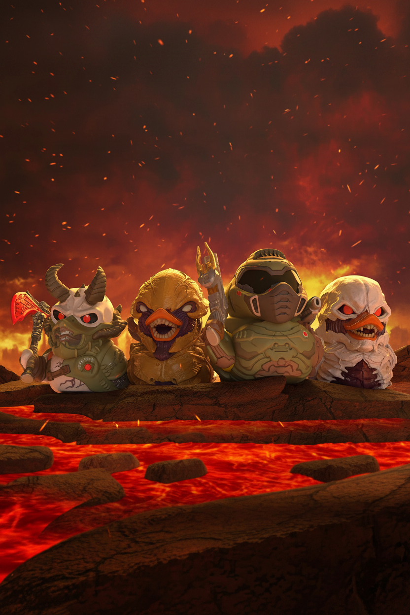Rubber Duck Doom: IMP TUBBZ (First Edition)