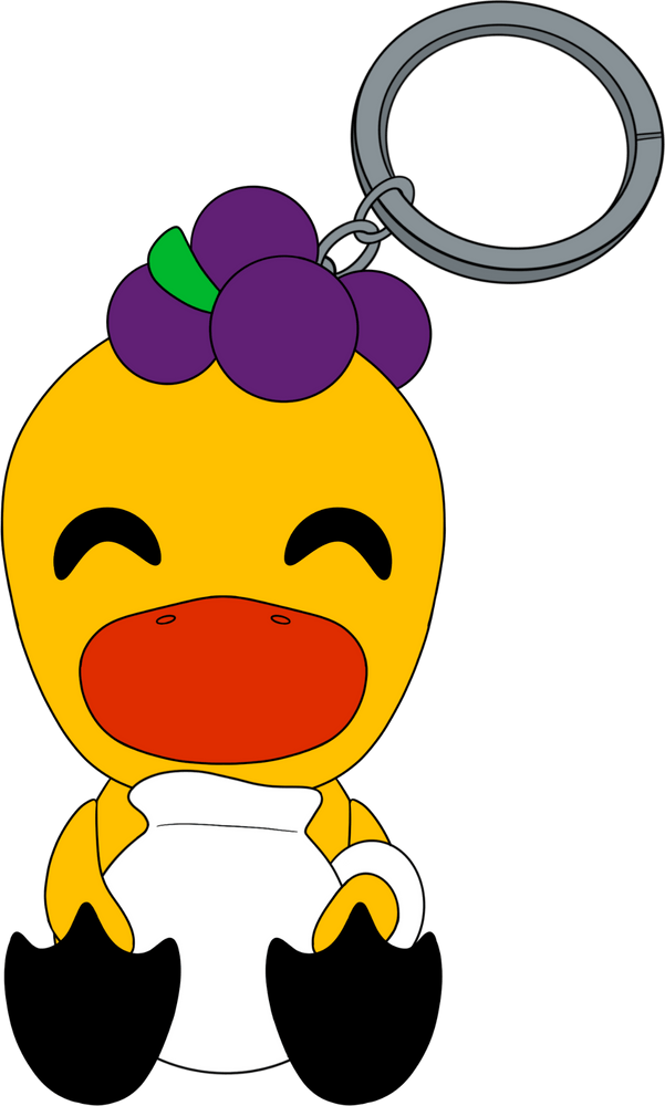 Duck Song Keychain (6in)