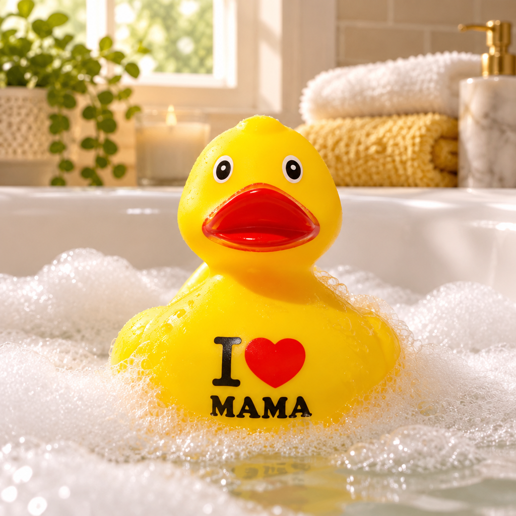 Canard "I ❤️ Mama"
