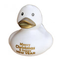 Canard "Merry Christmas & Happy New Year" - Blanc - Dutch Ducky - vue 1