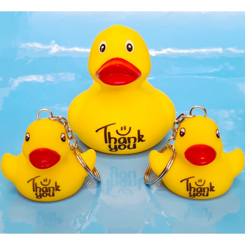 Porte-clés Canard "Thank you" - Dutch Ducky - vue 3