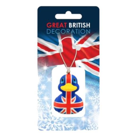 Union-Jack-Enten-Hängedekoration